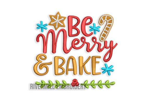 Be Merry and Bake Embroidery Design Review