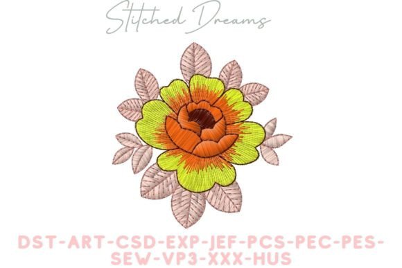 Flower Gracefully Embroidery Design Review