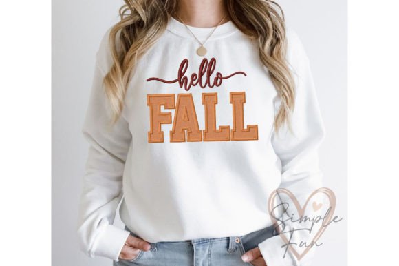 Hello Fall Applique Embroidery: A Seller’s Review