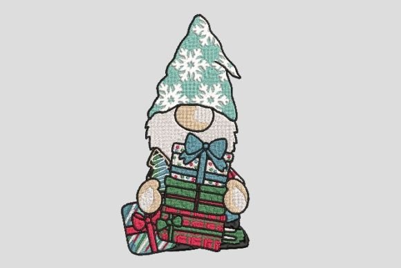 Merry Christmas Cute Gnome Embroidery Review