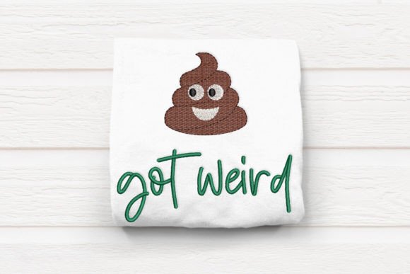 Poop Got Weird Emoji Embroidery: A Seller’s Take