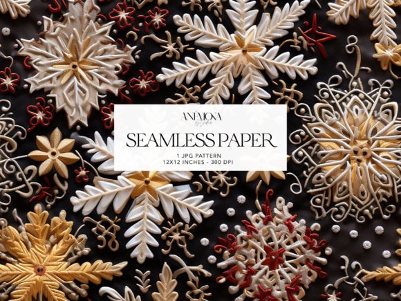 Snowflakes Embroidery Paper Review