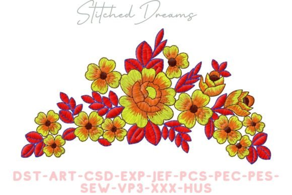 Spring Flowers Embroidery Design Review