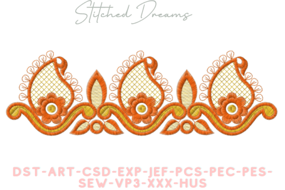 Stunning Embroidery Border Review