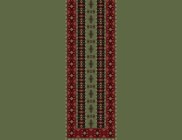 Vintage Aztec Neckline Embroidery Review